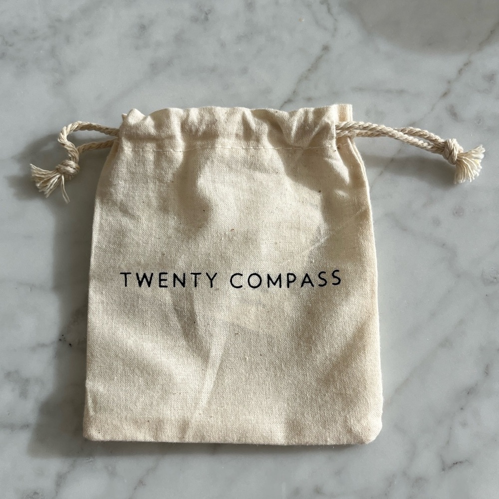 Twenty Compass Gold Rope Necklace - Picture 5 of 5